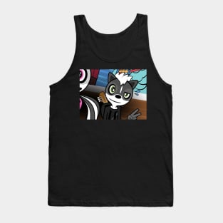 Melville the Guitarist Skunk (Variant 2) Tank Top